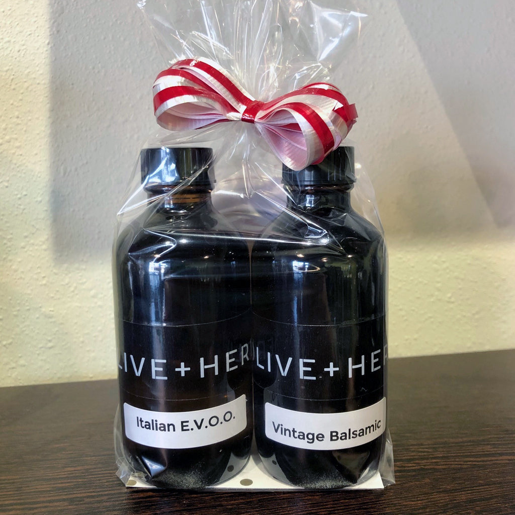 Small Bottle Bread Dipping Gift – Olive + Herb