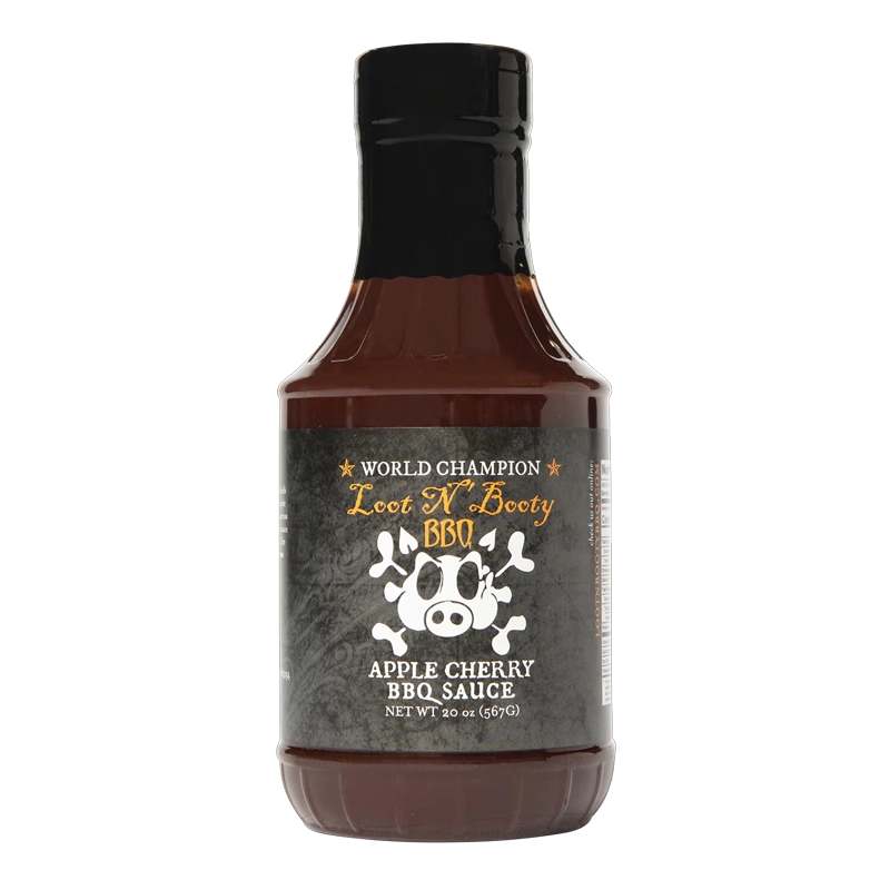 Loot N' Booty Apple Cherry BBQ Sauce
