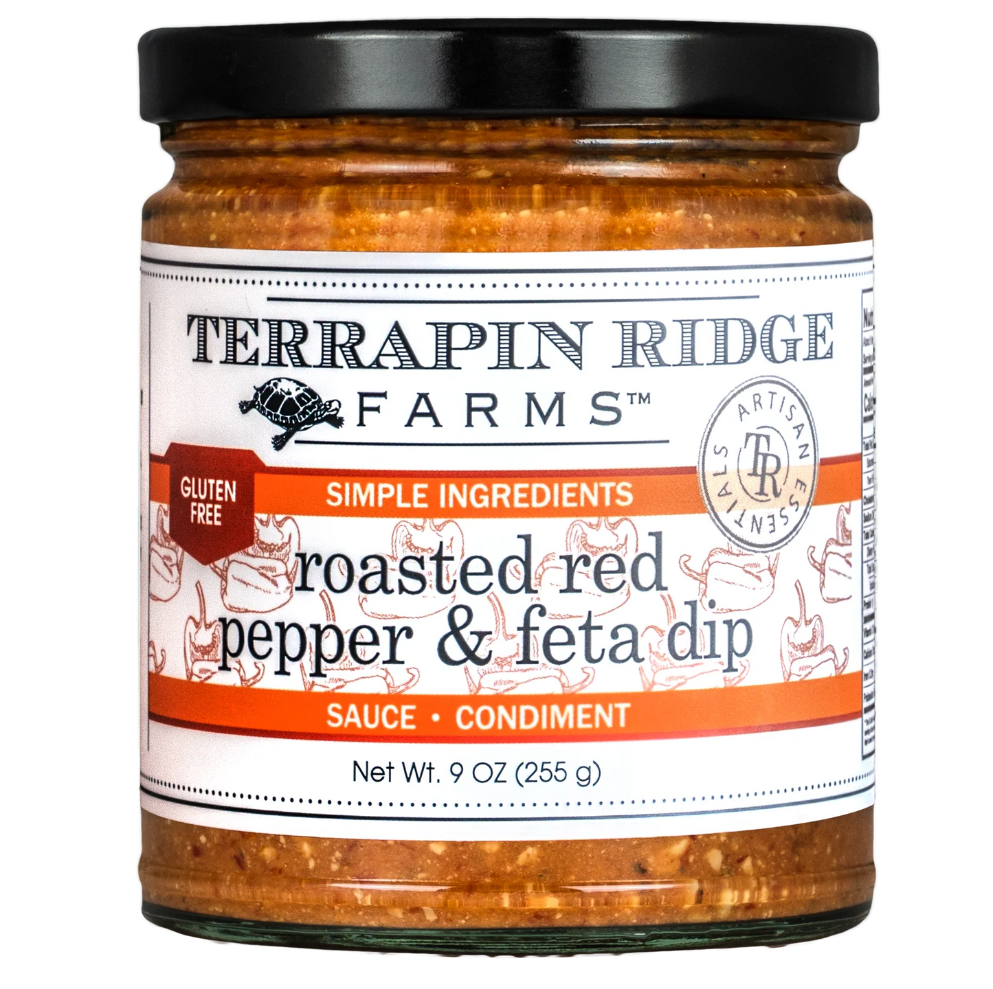 New! Roasted Red Pepper With Feta Dip
