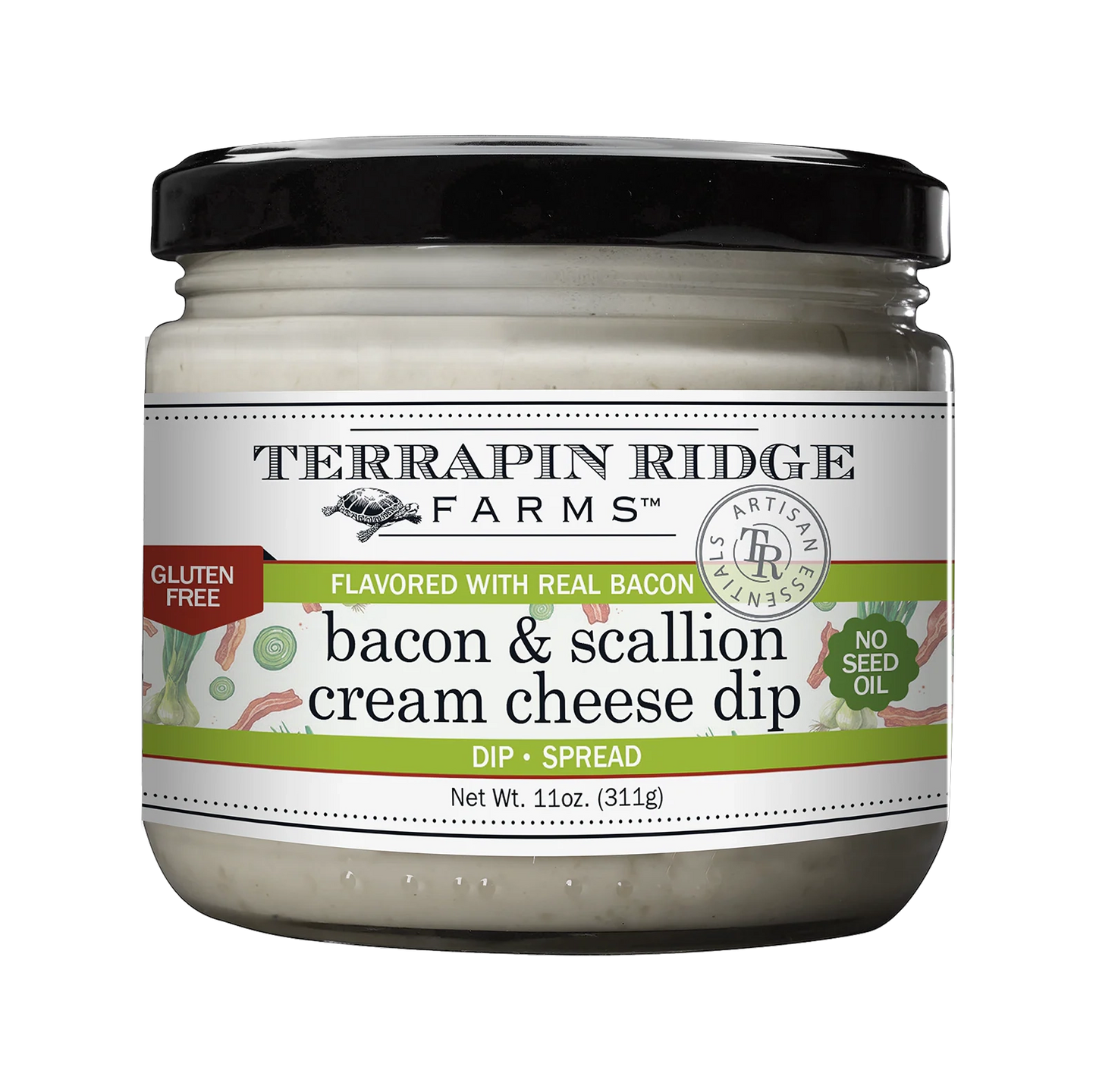 New! Bacon & Scallion Cream Cheese Dip