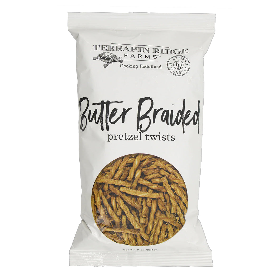 Butter Braided Pretzel Twists