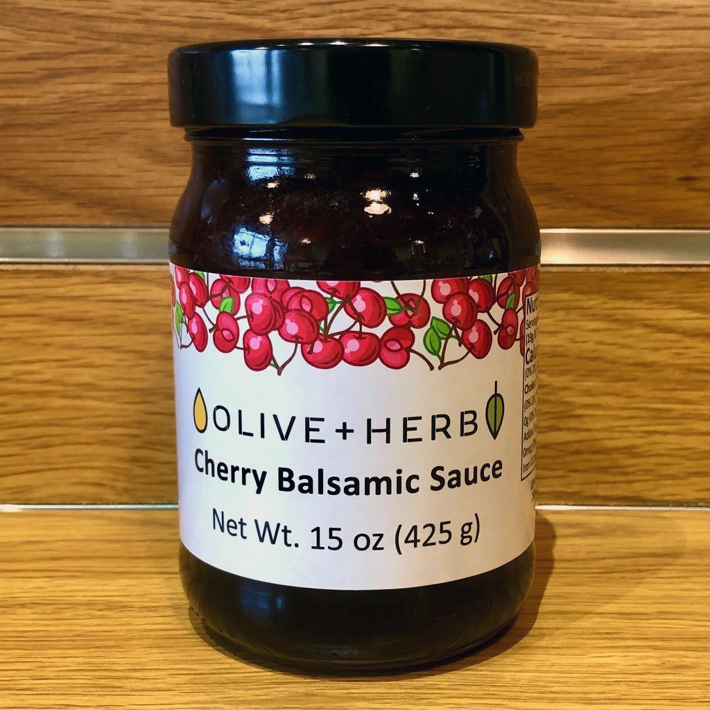 Cherry Balsamic Sauce – Olive + Herb