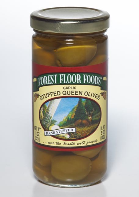 New! Garlic Stuffed Queen Olives