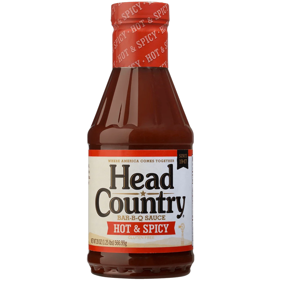 Head Country Hot + Spicy Bar-B-Que Sauce