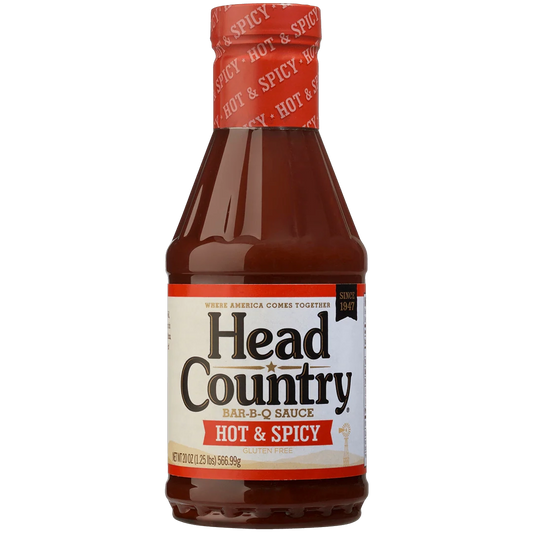 Head Country Hot + Spicy Bar-B-Que Sauce