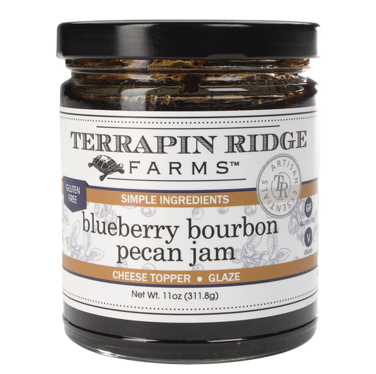 New! Blueberry Bourbon Pecan Jam