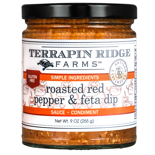 New! Roasted Red Pepper With Feta Dip