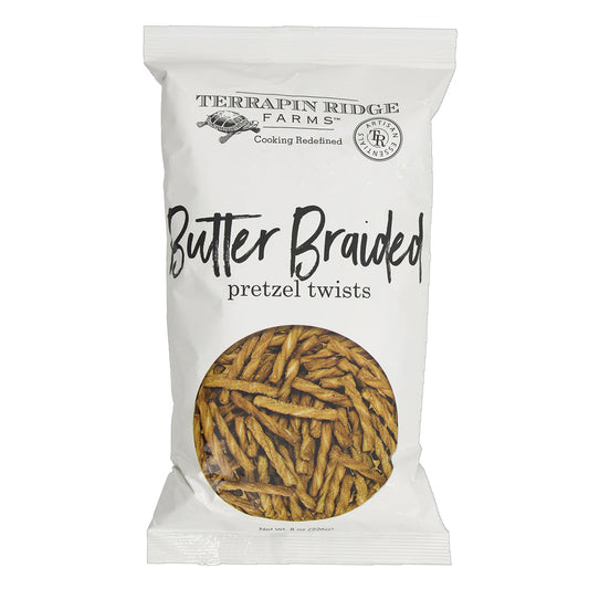 Butter Braided Pretzel Twists