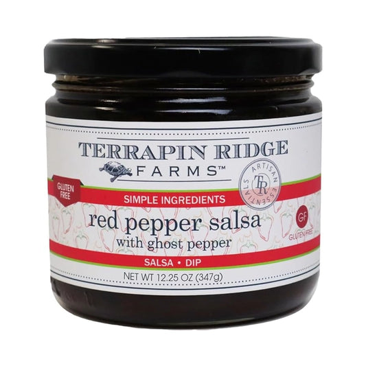 Red Pepper Salsa with Ghost Pepper