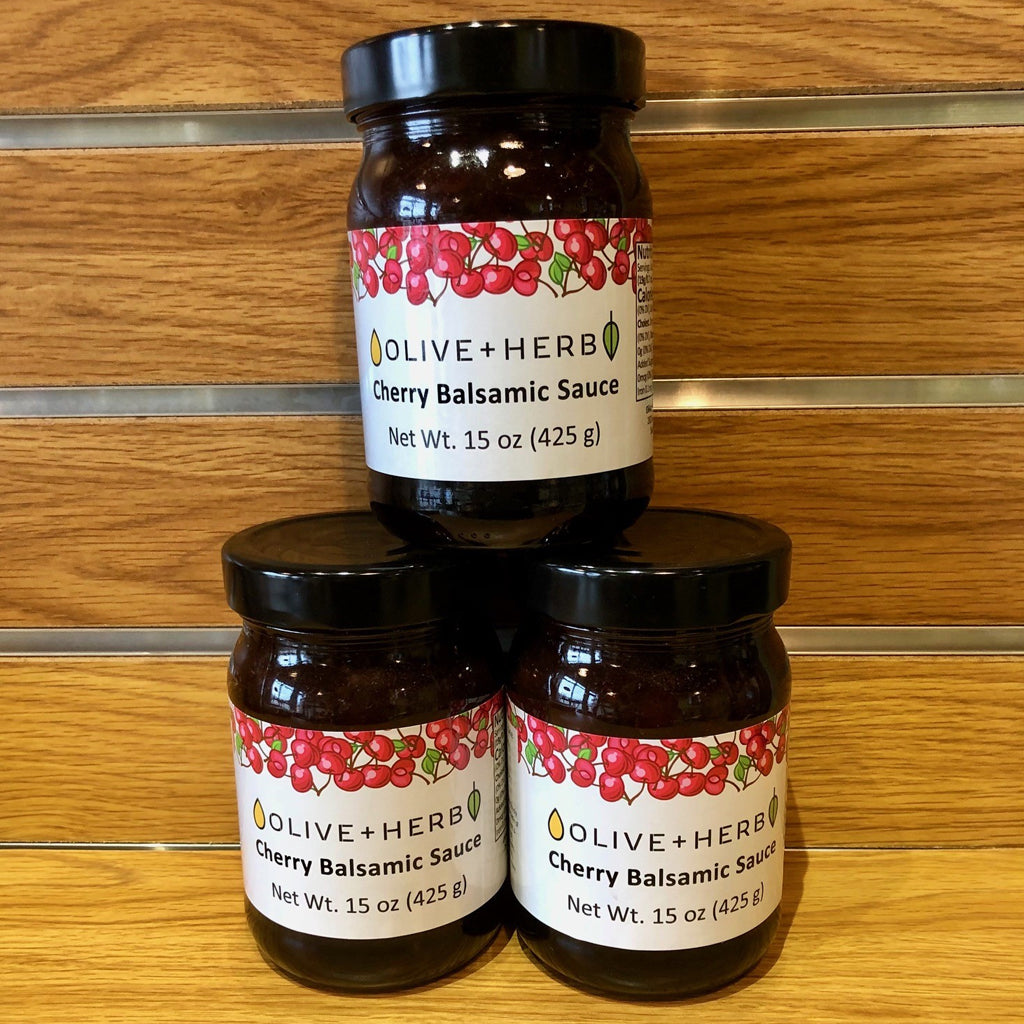Three Cherry Balsamic Sauces