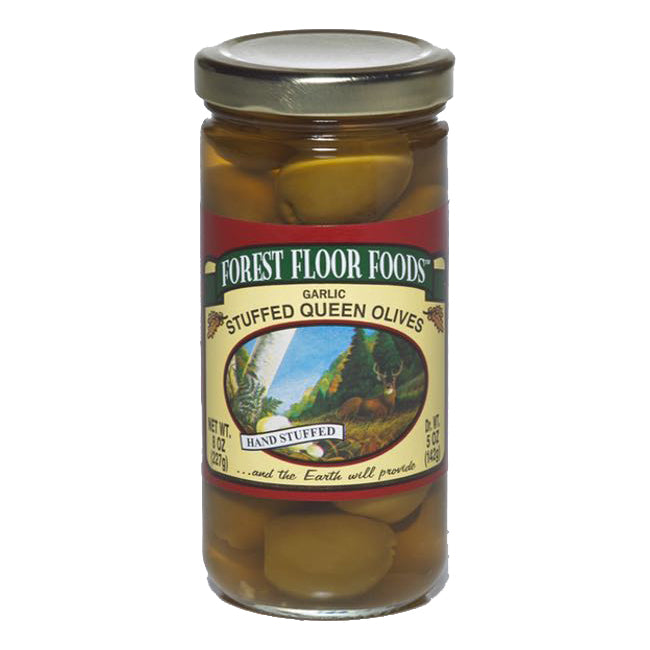 Garlic Stuffed Queen Olives