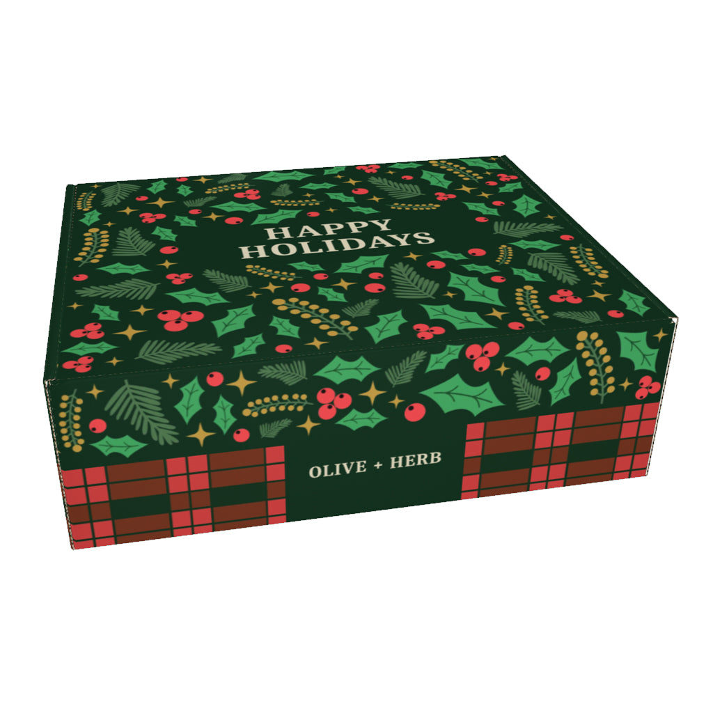 Gift -- Large Happy Holidays Gift Box