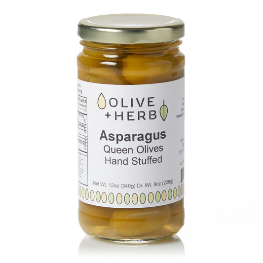 Asparagus Stuffed Olives
